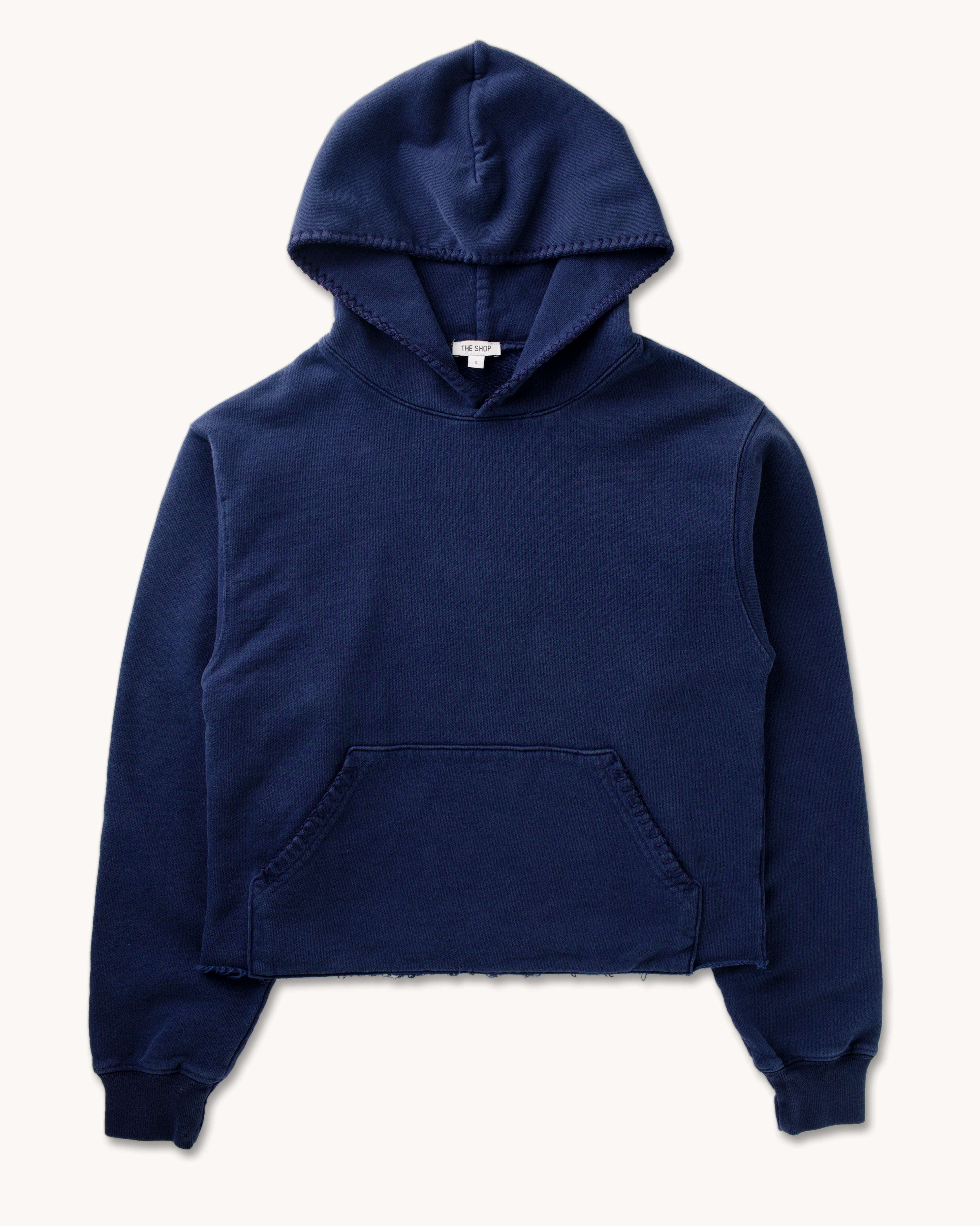 Distressed French Terry Hoodie
